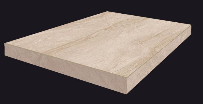Ступень венеция белый угловая левая 33x45 Coliseum Gres Venezia арт. 620070000971