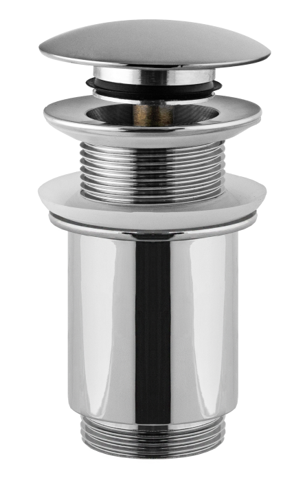 Донный клапан без перелива 1”1/4 хром глянцевый, Remer, 904CC114