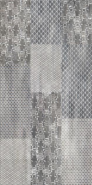 Плитка grey ornament 31.5x63 AZORI Pandora арт. 505731101