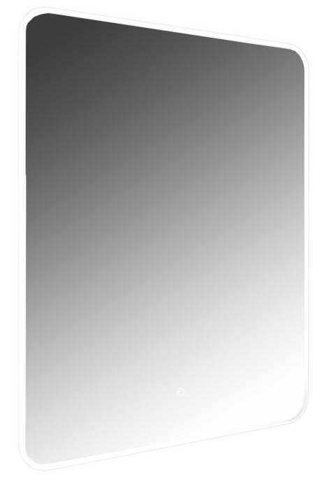 Зеркало 600х800 влагостойкое с подсветкой, сенсорный выключатель с функцией диммера, Azario Esterna raggio - CS00079361