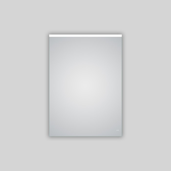 Зеркало-шкаф 500х700 в алюминиевом корпусе, сенсорный выключатель с функцией диммера, Azario Viva - AZ-ZC-046CS