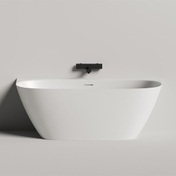 Ванна пристенная 160x80, глянцевая, Salini SOFIA WALL арт. 102517G