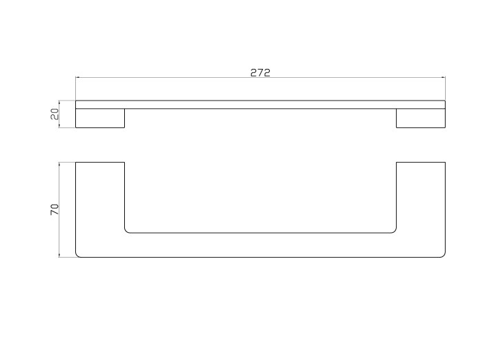 Вешалка для полотенец, Wonzon & Woghand Eclipse, WW-9113-LG цвет: золото