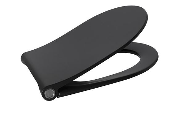 Сиденье для унитаза Noken ACRO COMPACT цвет черный матовый арт.100281158