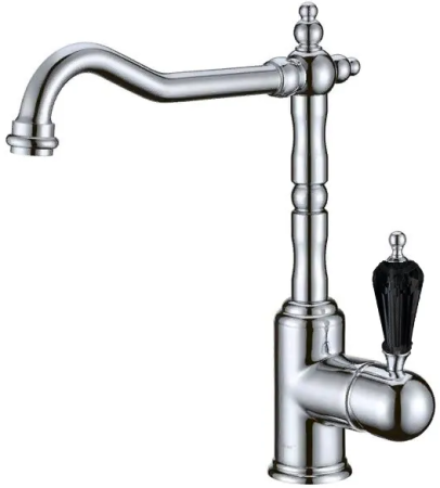 Смеситель для кухни с кристаллом swarovski, Boheme Kitchen - 103-SW
