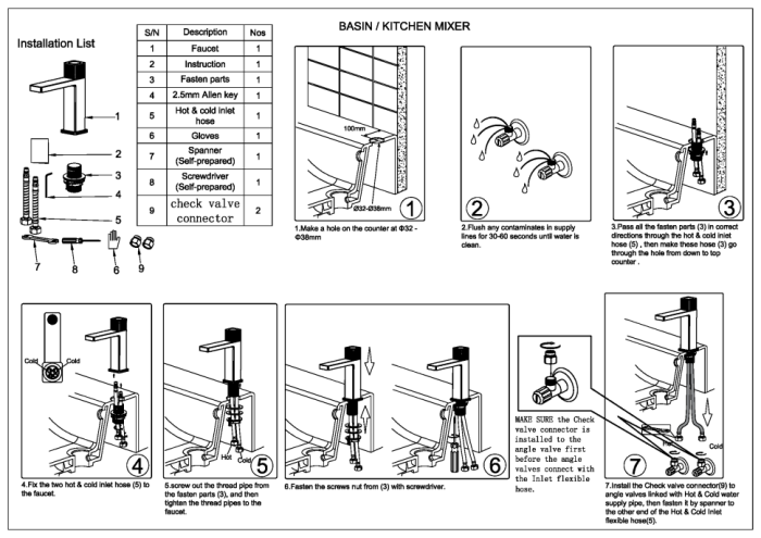 Смеситель автоматический для раковины gun metal, Boheme Quad - 159-GM