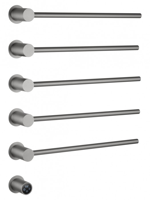 Полотенцесушитель электрический встраиваемый, Wonzon &amp; Woghand Hamburg, WW-AL315-BR цвет: никель