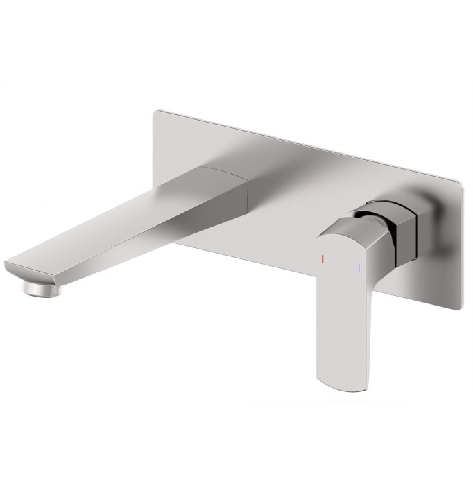 Смеситель для раковины встраиваемый, Wonzon &amp; Woghand Forza, WW-88869031-BN цвет: никель