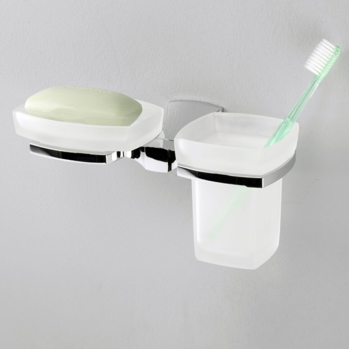 Держатель стакана и мыльницы WasserKRAFT Wern K-2500 арт. K-2526
