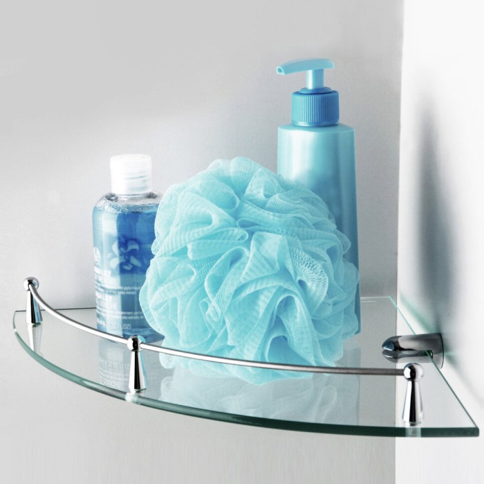 Полка стеклянная угловая WasserKRAFT арт. K-544