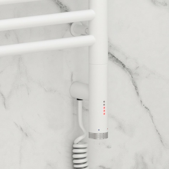 Сунержа Электрический полотенцесушитель 1200x600, Богема 3.0 с 1 полкой, 30-5807-1260 цвет: матовый белый