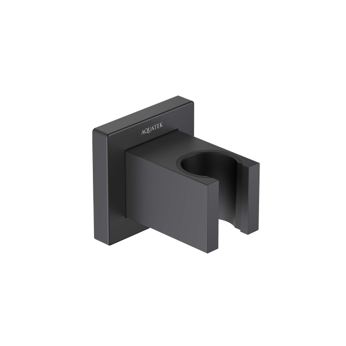 Держатель ручного душа, Aquatek, черный арт. AQ2401MB