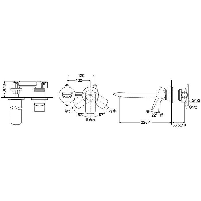 Смеситель для раковины, Neorest TOTO, TLG04310R цвет: хром