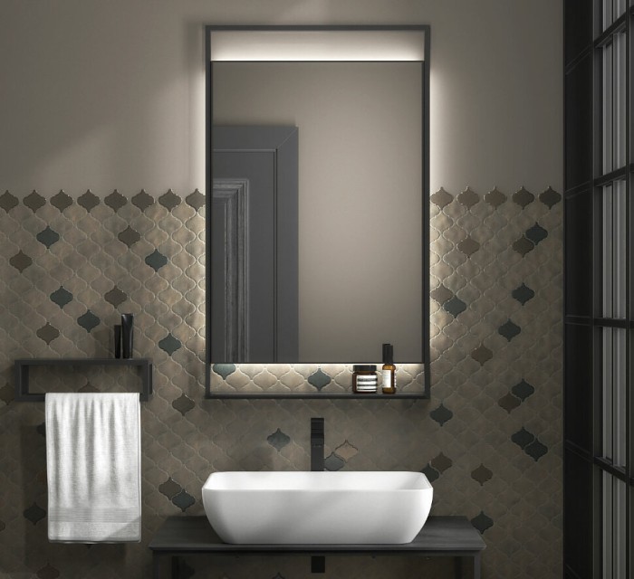 Раковина накладная 55,5x36,3см, Plaza Kerama Marazzi, белый - PLR.wb.55