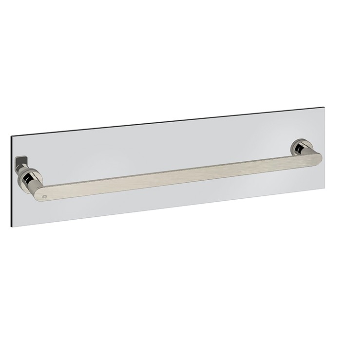 Полотенцедержатель для крепления на стекло, 60 см, Gessi Emporio accessories, finox brushed nickel арт. 38913#149