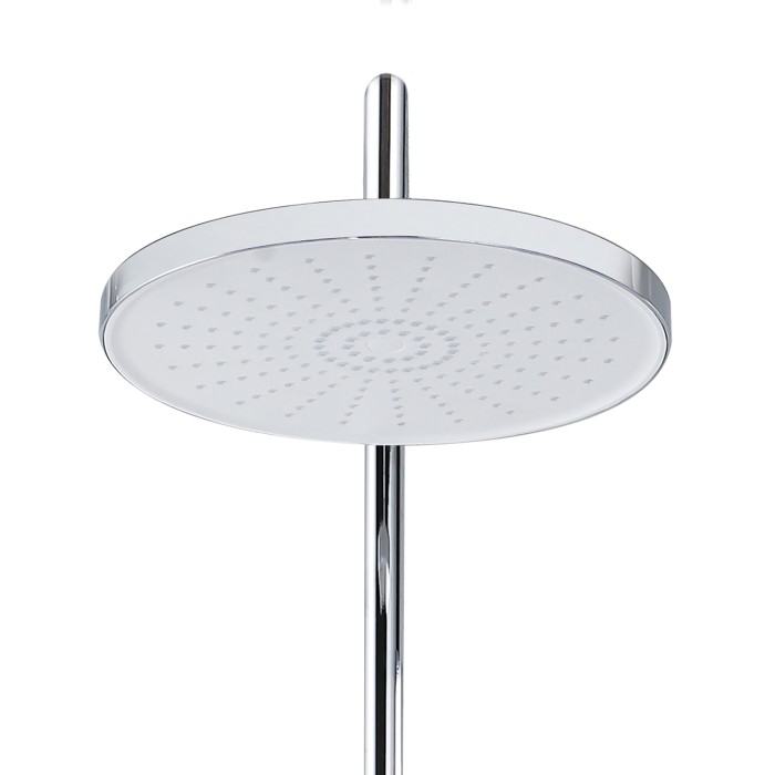 Душевая колонна со смесителем для ванны, с поворотным изливом, круглая, хром, Azario ARIZONA арт. AZ-20R