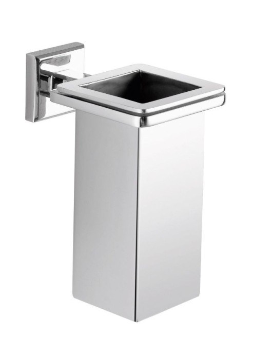 Настольный и настенный металлический стакан Colorado Gedy, 38101310(13) цвет: хром