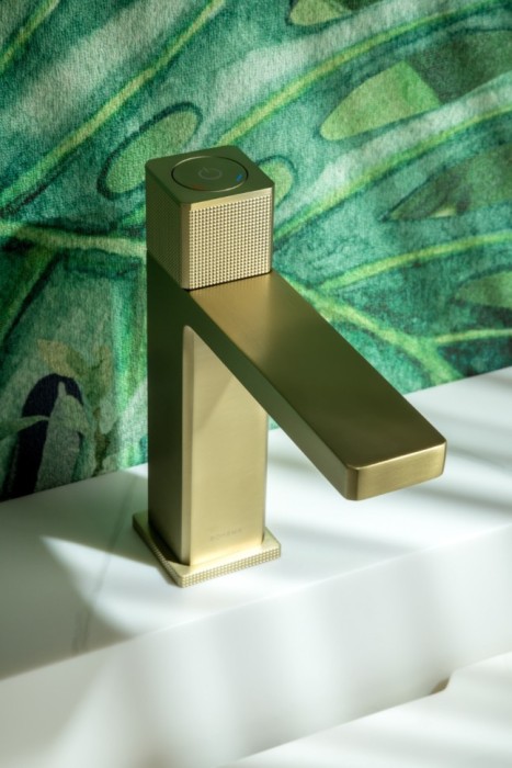 Смеситель автоматический для раковины matt gold, Boheme Quad - 159-MG