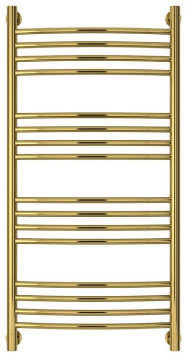 Сунержа Водяной полотенцесушитель 1000x500, Богема+ выгнутая, 03-0221-1050 цвет: золото