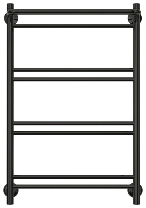 Стилье Водяной полотенцесушитель 800x500, Версия-Н1, 17621-8050 цвет: черный