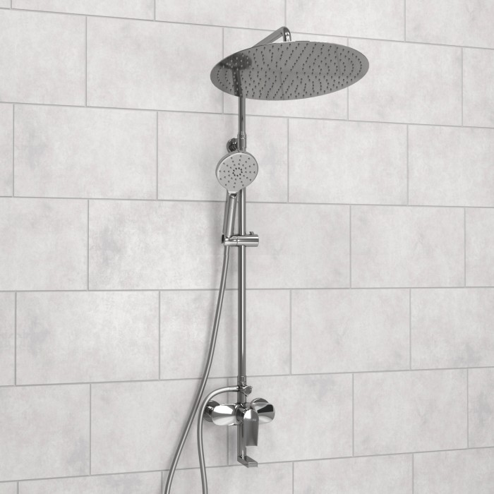 Душевая система со смесителем WasserKRAFT арт. A166.117.127.087.CH