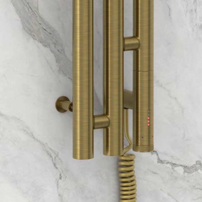 Сунержа Электрический полотенцесушитель 600x400, Терция 3.0, 051-5845-1211 цвет: состаренная латунь