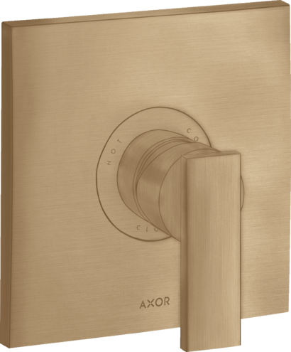 Смеситель для душа Citterio Axor, шлифованная бронза арт. 39655140