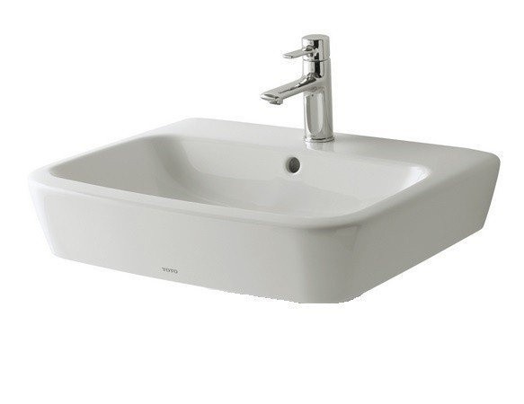 Раковина 80х48, накладная, NC/R TOTO, LW10021G цвет: белый