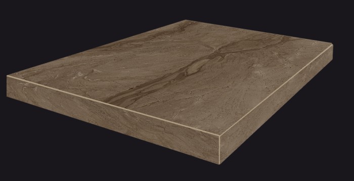 Ступень венеция коричневый угловая левая 33x45 Coliseum Gres Venezia арт. 620070000973