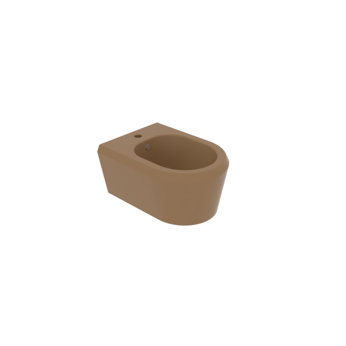 Биде подвесное каштан матовый, GSG Ceramic Design Cruise, CRBISO017