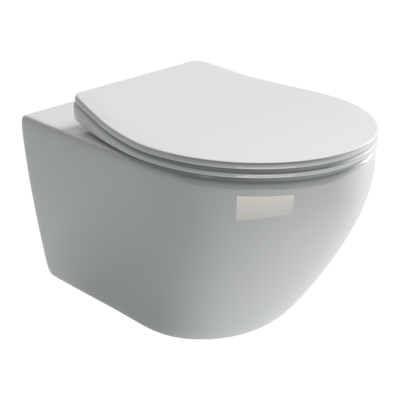 Подвесной унитаз Ceramicanova Pearl, белый арт. CN8001