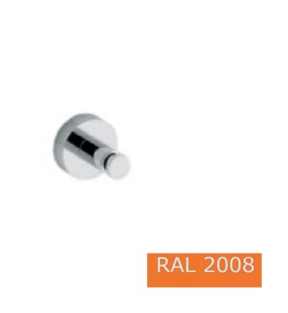 Крючок для полотенец, Giulini Moderna, RAL2008glossy арт. RG0815CCRAL2008glossy