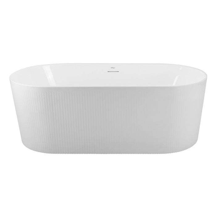 Акриловая ванна 170x80, отдельностоящая, овальная, BelBagno, белая арт. BB411-1700-800