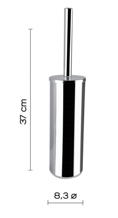 Напольный металлический ёрш Fuji Gedy, FJ33(13) цвет: хром