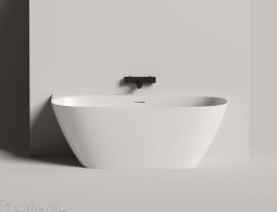 Ванна пристенная 160x80, глянцевая, Salini SOFIA WALL арт. 102517GRH