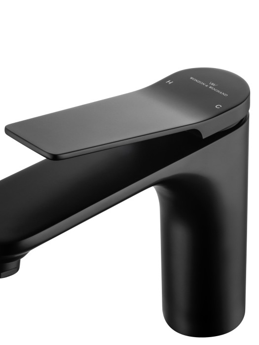 Смеситель для раковины, Wonzon & Woghand, WW-XH-010-MB цвет: черный