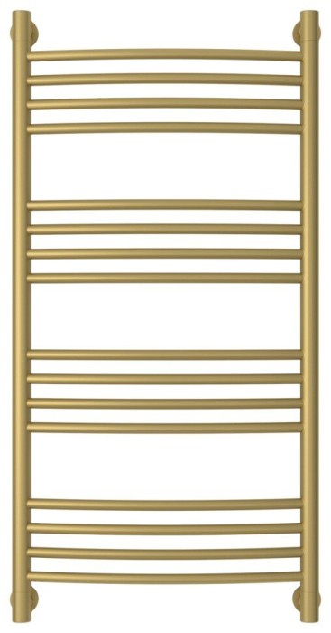 Сунержа Водяной полотенцесушитель 1000x500, Богема+ выгнутая, 032-0221-1050 цвет: матовое золото