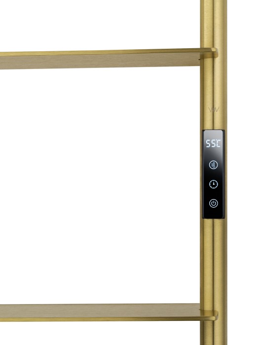 Полотенцесушитель электрический, Wonzon & Woghand Dusseldorf, WW-A205-BG цвет: золото