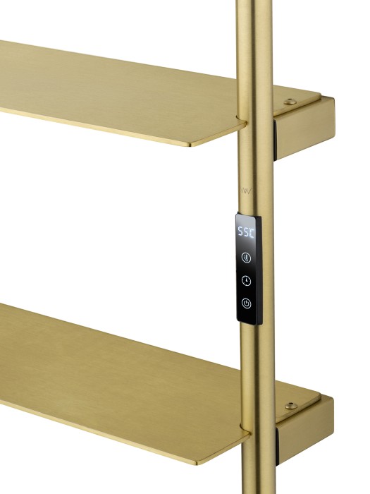 Полотенцесушитель электрический, Wonzon & Woghand Dusseldorf, WW-A205-BG цвет: золото