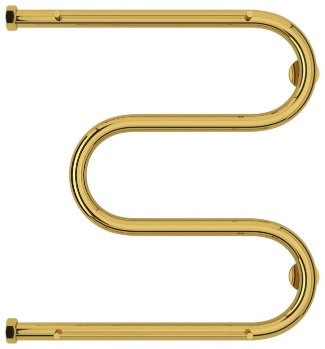 Сунержа Водяной полотенцесушитель 500x500, М-образный, 03-4008-5050 цвет: золото