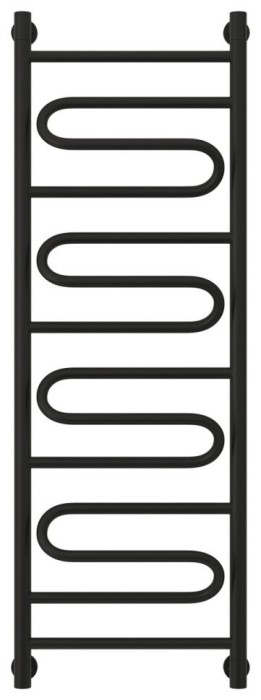 Сунержа Водяной полотенцесушитель 1200x400, Элегия+, 31-0205-1240 цвет: матовый чёрный