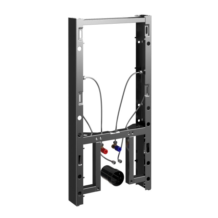 Пристенный модуль системы инсталляции для биде Naab 86 WasserKRAFT арт. 86BDT.050.BL АКЦИЯ