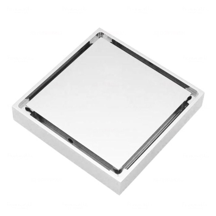 Трап для душа 10x10cm, хром, Cubo Feramolli - CL065