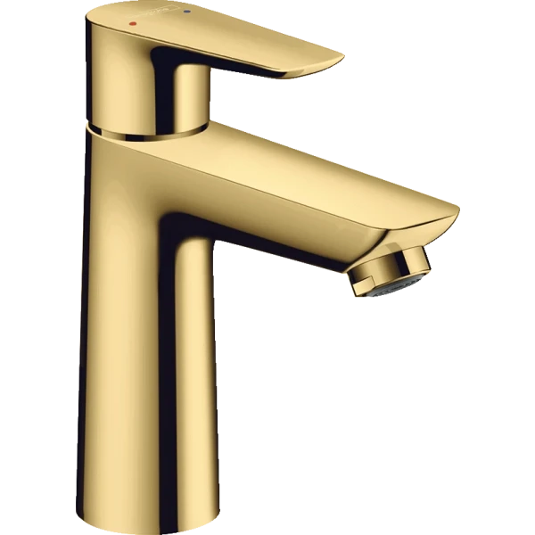 Смеситель для раковины без сливного гарнитура, Hansgrohe Talis E, золото арт. 71712990
