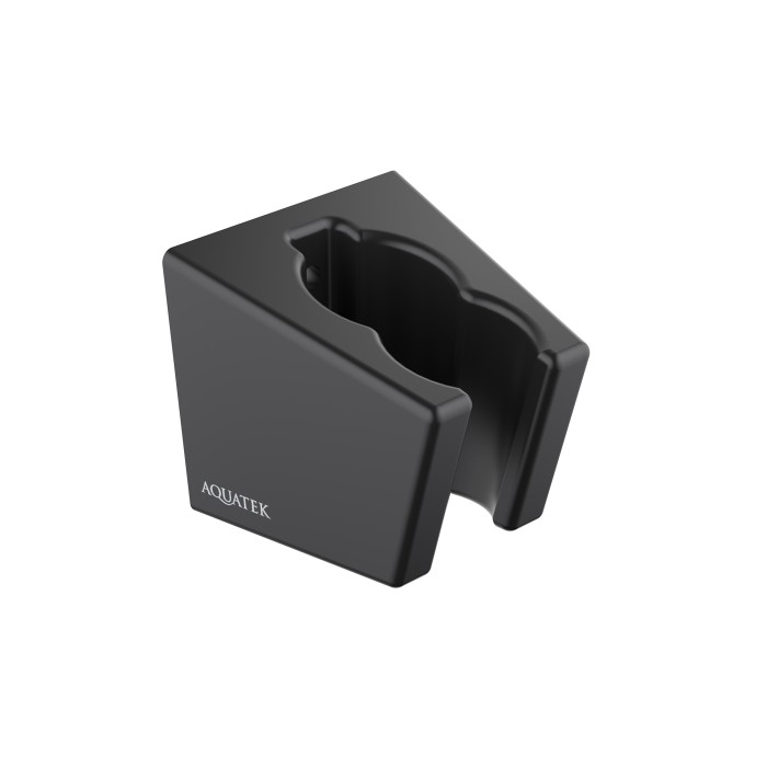 Держатель ручного душа, Aquatek, черный арт. AQ2402MB