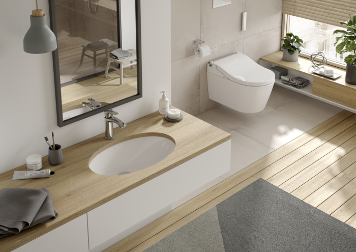 Раковина встраиваемая TOTO WU 59x38x20.7см цвет белый арт. LW1506