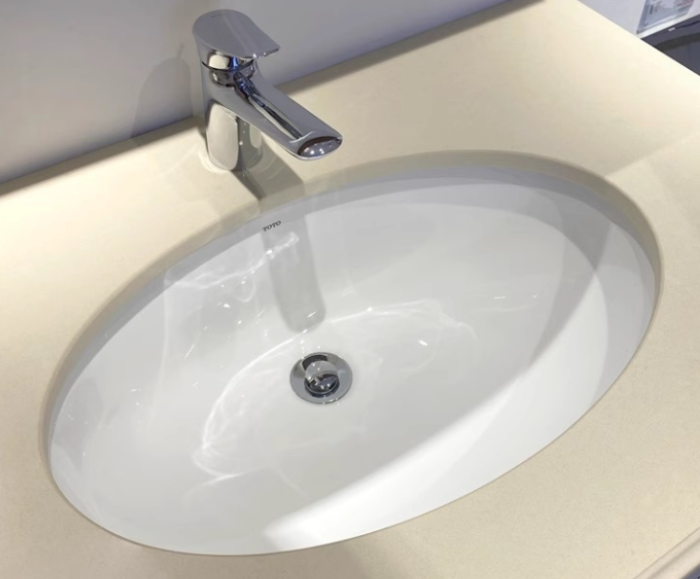 Раковина встраиваемая TOTO WU 59x38x20.7см цвет белый арт. LW1506
