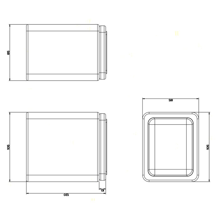Стакан для зубных щеток настольный, Gessi iSpa, хром/белый арт. 41631#031