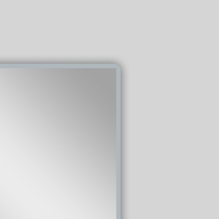 Зеркало 600х800 подсветка, сенсорный выключатель с функцией диммера, Azario Viva - AZ-Z-061CS