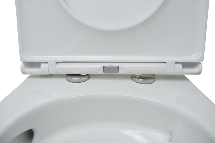 Готовый комплект: Инсталляция, унитаз подвесной Creo Ceramique LYon 2.0 с системой смыва Tornado в комплекте с быстросъемным сиденьем микролифт Azario - AZ-8010-1000+LY1100R